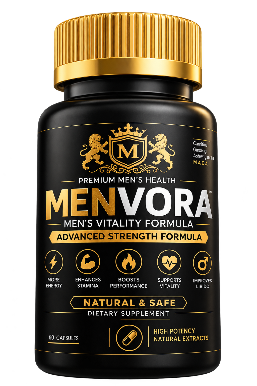 MANVORA™ Premium Herbal Formula for Men